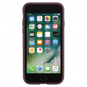 Incase Textured Snap Case - текстилен удароустойчив кейс за iPhone SE (2022), iPhone SE (2020), iPhone 8, iPhone 7 (червен) 4