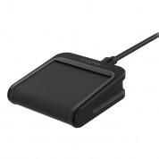 Mophie Qi Wireless Charge Stream Mini 5W - поставка (пад) за безжично зареждане за Qi съвместими устройства (черен) (bulk)