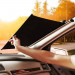 Baseus Auto Close Car Front Window Sunshade (CRZYD-A0S) - сенник за предното стъкло на автомобила с автоматично затваряне (сребрист) 11