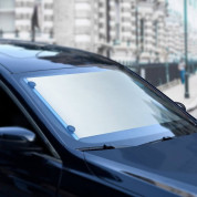 Baseus Auto Close Car Front Window Sunshade (CRZYD-A0S) - сенник за предното стъкло на автомобила с автоматично затваряне (сребрист) 12