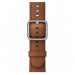 Apple Classic Buckle Band - оригинална кожена каишка за Apple Watch 38мм, 40мм, 41мм (кафяв) 3