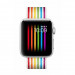 Apple Pride Edition Woven Nylon - оригинална текстилна каишка за Apple Watch 42мм, 44мм, 45мм, Ultra 49мм (шарен) 1