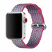 Apple Watch Woven Nylon Band Berry - оригинална текстилна каишка за Apple Watch 38мм, 40мм (розов) 1