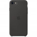 Apple Silicone Case - оригинален силиконов кейс за iPhone SE (2022), iPhone SE (2020), iPhone 8, iPhone 7 (тъмносив) 2