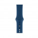 Apple Sport Band Stainless Steel Pin Blue Horizon - оригинална силиконова каишка за Apple Watch 38мм, 40мм, 41мм (син)  2