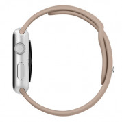 Apple Sport Band Stainless Steel Pin Walnut - оригинална силиконова каишка за Apple Watch 42мм, 44мм (кафяв)  3
