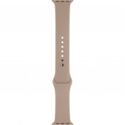 Apple Sport Band Stainless Steel Pin Walnut - оригинална силиконова каишка за Apple Watch 42мм, 44мм, 45мм (кафяв)  5