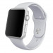 Apple Sport Band Stainless Steel Pin - оригинална силиконова каишка за Apple Watch 42мм, 44мм (бледосив) (retail) 1