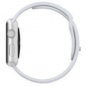 Apple Sport Band Stainless Steel Pin - оригинална силиконова каишка за Apple Watch 42мм, 44мм (бледосив) (retail) 3