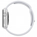 Apple Sport Band Stainless Steel Pin - оригинална силиконова каишка за Apple Watch 42мм, 44мм (бледосив) (retail) 4