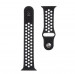 Tactical 164 Double Silicone Sport Band - силиконова каишка за Apple Watch 42мм, 44мм, 45мм, Ultra 49мм (черен-бял) 1