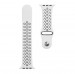 Tactical 174 Double Silicone Sport Band - силиконова каишка за Apple Watch 42мм, 44мм, 45мм, Ultra 49мм (бял-черен) 1
