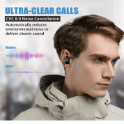 Edifier TWS X3 True Wireless Stereo Earbuds - безжични блутут слушалки с кейс за мобилни устройства (черен)  11
