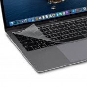 Moshi ClearGuard MB Air Keyboard Protector - силиконов протектор за клавиатурата на MacBook Air 13 (2020) (прозрачен) (US layout) 1