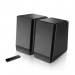 Edifier R1855DB Active 2.0 Bookshelf Speakers - 2.0 безжична стерео аудио система (черен) 1