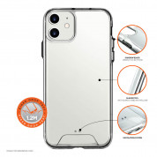 Eiger Glacier Case - удароустойчив хибриден кейс за iPhone 12 mini (прозрачен) 2