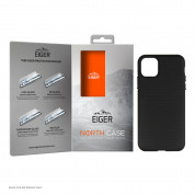 Eiger North Case - хибриден удароустойчив кейс за iPhone 12 mini (черен) 1