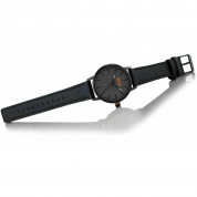 Hugo Boss Orange Copenhagen Watch 1550055 - луксозен аналогов часовник с кожена каишка (черен) 1