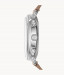 Fossil Hybrid Smartwatch Accomplice Sand FTW1200- луксозен хибриден умен часовник с кожена каишка (сребрист) 2