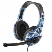 Edifier K800 Over Ear Stereo Gaming Headset - геймърски слушалки с микрофон и управление на звука (камуфлаж)