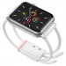 Baseus Lets Go Bracelet Clasp Band (LBAPWA4-B24) - текстилна каишка за Apple Watch 42мм, 44мм, 45мм, Ultra 49мм (бял) 4