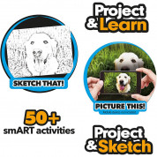 Smart Sketcher SSP 367 Learn To Draw - детски проектор за рисуване,чертане и скициране (син) 5