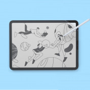 PaperLike Screen Protector - качествено защитно покритие (подходящо за рисуване) за дисплея на iPad Pro 12.9 M1 (2021), iPad Pro 12.9 (2020), iPad Pro 12.9 (2018) (прозрачен) (2 броя) 2
