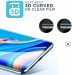 Premium Full Cover Curved Tempered Glass - обхващащо и ръбовете стъклено защитно покритие за дисплея на Samsung Galaxy S20 Plus (черен) 2