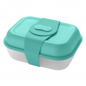 Bobble Box 1.8L - качествена кутия за обяд, ядки, плодове и зеленчуци (зелен) 