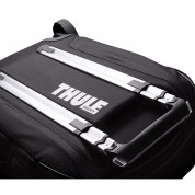 Thule Crossover Rolling Duffel 56L - водонепромокаема пътна чанта с алуминиева телескопична дръжка и колелца (син) 2
