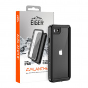 Eiger Avalanche Case - ударо и водоустойчив кейс за iPhone SE (2022), iPhone SE (2020), iPhone 8, iPhone 7 (черен)