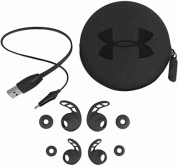 JBL Under Armour PIVOT - безжични bluetooth слушалки с микрофон и управление на звука за мобилни устройства (черен) 4