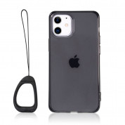 Torrii BonJelly Case - силиконов (TPU) калъф за iPhone 12 mini (черен)