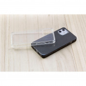 Torrii BonJelly Case - силиконов (TPU) калъф за iPhone 12 mini (черен) 2