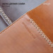 Elago Note Leather Cover - луксозен кожен калъф за iPad Air, iPad 5 (2017), iPad 2/3/4 (естествена кожа-ръчна изработка) 3