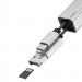 Baseus Card Reading Cable USB-C & USB-A Memory Card Reader - кабел USB-A към USB-C с четец за microSD карти памет за мобилни устройства (сребрист) 6