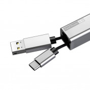 Baseus Card Reading Cable USB-C & USB-A Memory Card Reader (silver) 3