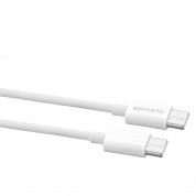 4smarts Travel Charger Set VoltPlug QC/PD 18W With USB-C Data Cable  - захранване за ел. мрежа с USB-A и USB-C изходи, USB-C към USB-C кабел и адаптори за USA и UK стандарт (18W) (бял) 3