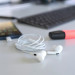 4smarts Active In-Ear Stereo Headset Melody Digital Basic USB-C - активни слушалки с USB-C кабел, управление на звука и микрофон (бял)  4