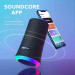 Anker Soundcore Flare 2 Bluetooth Speaker 20W - безжичен водоустойчив спийкър с микрофон (син)  8