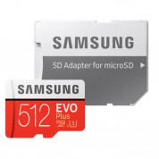 Leef Access-C microSD Card Reader + Samsung MicroSD 512GB EVO Plus UHS-I (U3) Memory Card - четец за microSD карти + MicroSD 512GB устройства с USB-C 10