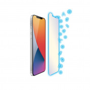 Torrii BodyGlass 2.5D Anti Blue Light & Anti-Bacterial Glass - калено стъклено защитно покритие с антибактериално покритие за iPhone 12 Pro Max (прозрачен)