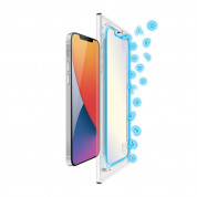 Torrii BodyGlass 2.5D Anti Blue Light & Anti-Bacterial Glass - калено стъклено защитно покритие с антибактериално покритие за iPhone 12 Pro Max (прозрачен) 1