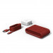 iOttie iON Wireless Qi Charging Pad Plus 10W - поставка (пад) за безжично зареждане с технология за бързо зареждане за QI съвместими мобилни устройства и допълнителен USB изход (червен) 5