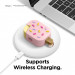 Elago Airpods Pro Ice Cream Design Silicone Case - силиконов калъф с карабинер за Apple Airpods Pro (светлорозов)  3
