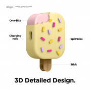 Elago Airpods Pro Ice Cream Design Silicone Case (yellow) 1