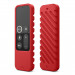 Elago R3 Protective Case - удароустойчив силиконов калъф за Apple TV Siri Remote (червен) 1