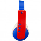 JVC HAKD9BTA Tiny Phones Kids Wireless Bluetooth Headphones - безжични безжични слушалки подходящи за деца (син-червен) 2