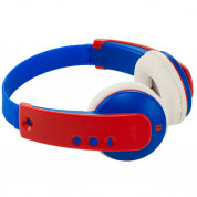 JVC HAKD9BTA Tiny Phones Kids Wireless Bluetooth Headphones - безжични безжични слушалки подходящи за деца (син-червен) 1