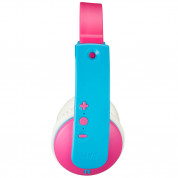 JVC HAKD9BTA Tiny Phones Kids Wireless Bluetooth Headphones (pink-blue)  2